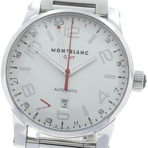 MONTBLANC Time walker GMT Silver Dial Automatic Men's Watch